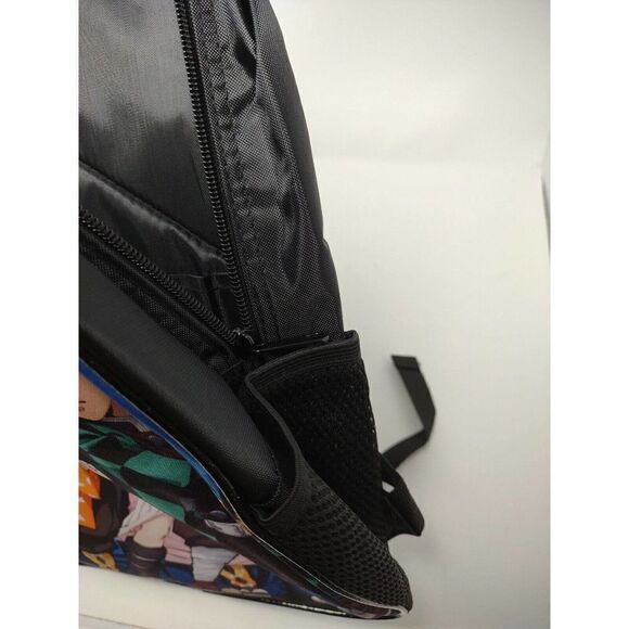 Demon Slayer Manga Backpack Four Characters on front ready for battle pockets - Picture 6 of 6